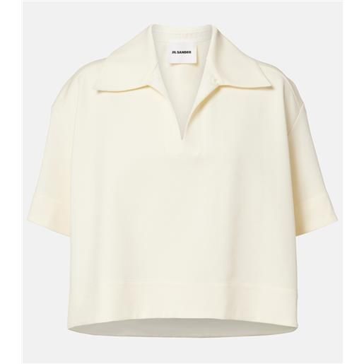 Jil Sander polo in maglia