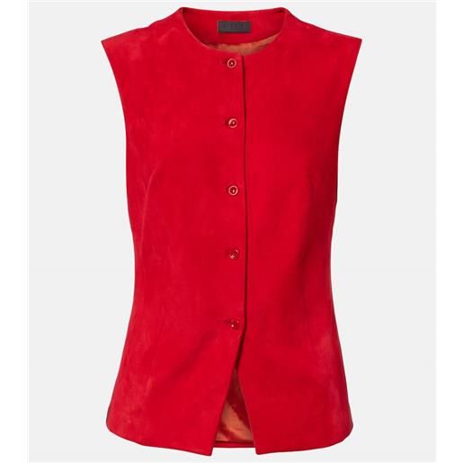 Stouls gilet casino in suede