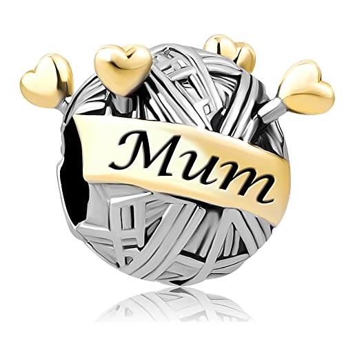 Bracciale Nonno Nipote In Argento 925 E Pietra Lavica - Flores Gioielli - Foto 11