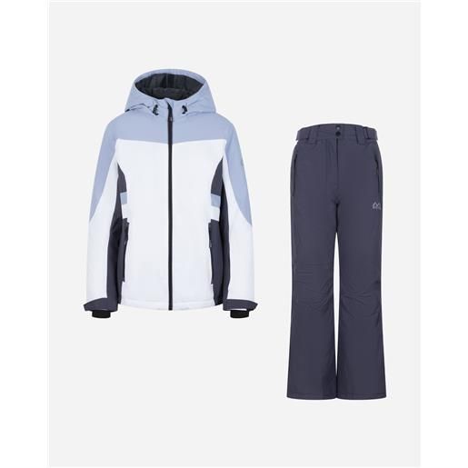 8848 ski essential w - completo sci - donna - bianco
