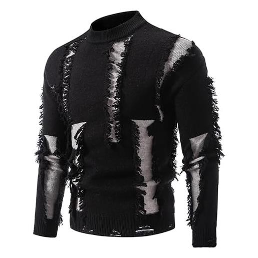Maglia manica lunga uomo girocollo in cotone - Turotti Abbigliamento