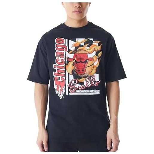 New Era camicia nba oversize - flame chicago bulls - s