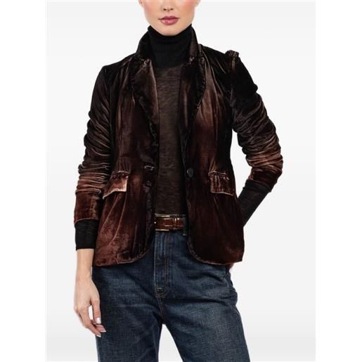 Avant Toi giacca con tasche e bottoni - marrone