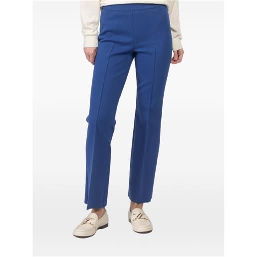 High Sport pantaloni con cuciture - blu