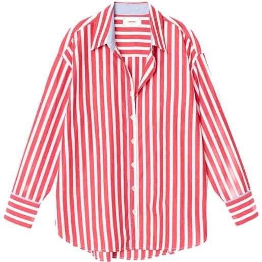 Xirena camicia gillian a righe - rosso
