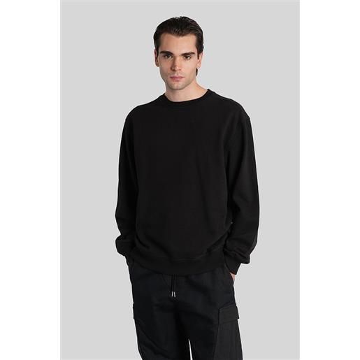 Maharishi felpa in cotone nero