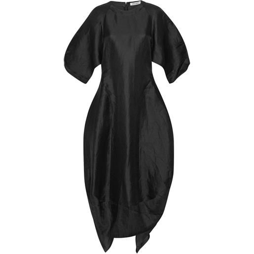 Henrik Vibskov abito asimmetrico - nero