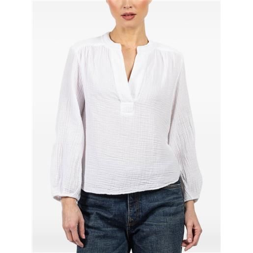Xirena blusa arielle a maniche lunghe - bianco