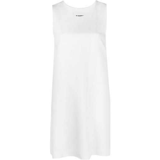 Jil Sander abito smanicato - bianco
