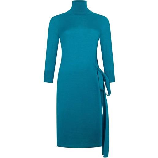 Malo abito a collo alto - blu