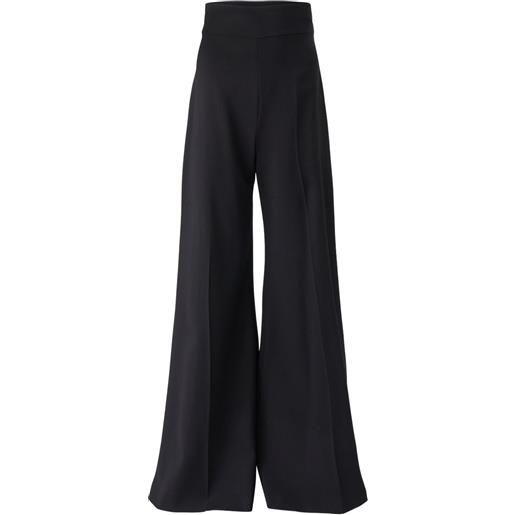 Carolina Herrera pantaloni a palazzo con vita alta - nero
