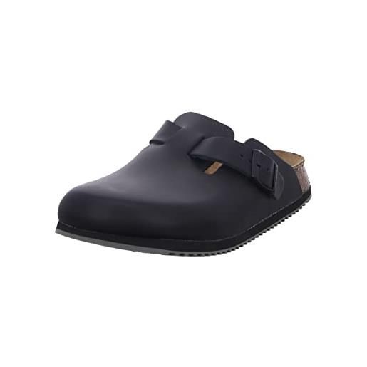Birkenstock professional boston nl schwarz, sabot unisex adulto, nero (schwarz (superlauf)), 42