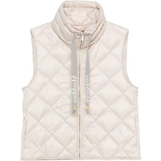 Max Mara gilet trapuntato tregic - toni neutri