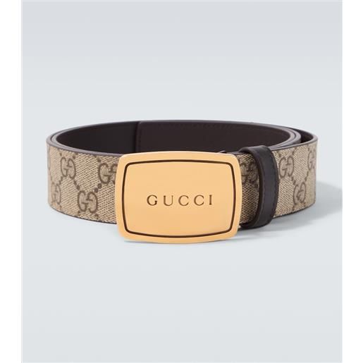 Gucci cintura in canvas gg supreme