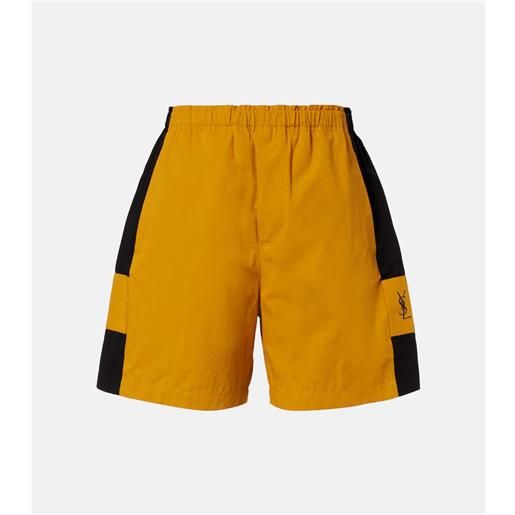 Saint Laurent bermuda cassandre in cotone