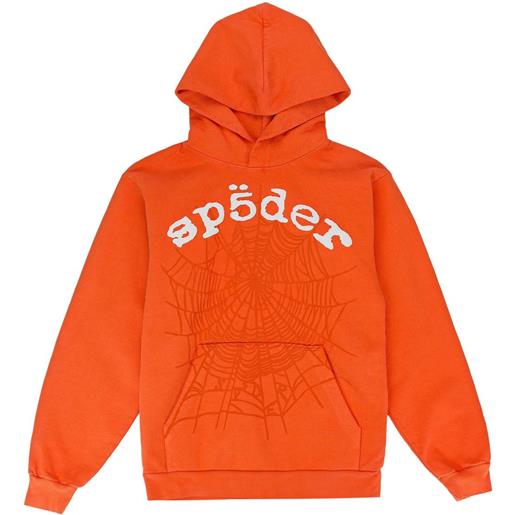 SP5DER felpa con cappuccio legacy - arancione