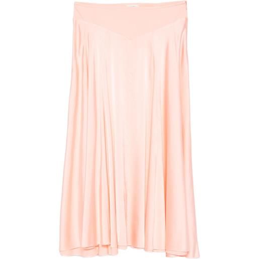 Forte Forte gonna midi con inserti - rosa