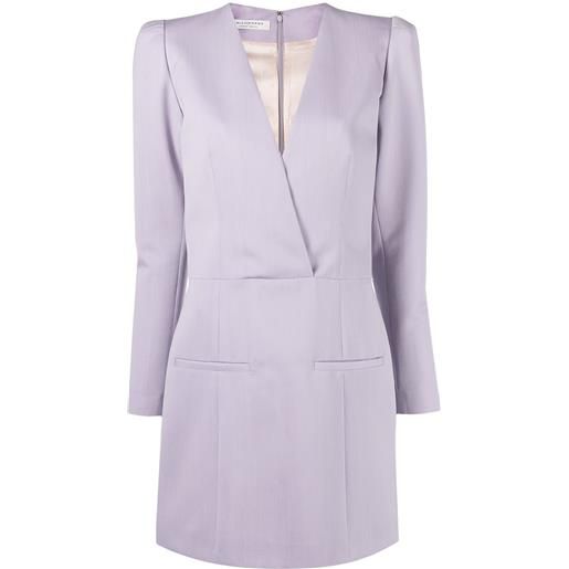 Philosophy Di Lorenzo Serafini abito corto con scollo a v - viola