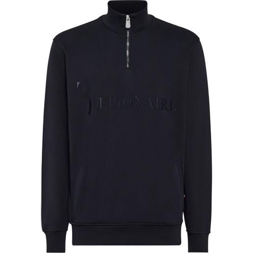 Billionaire maglione con ricamo - blu