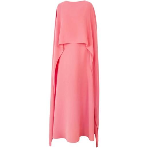 Carolina Herrera caftano con zip posteriore - rosa