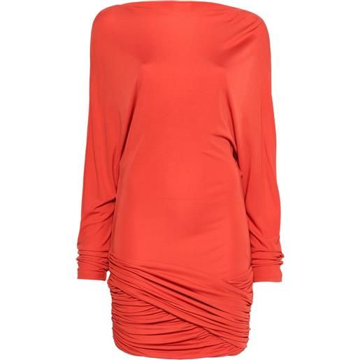 Christopher Esber abito corto luna a maniche lunghe - arancione