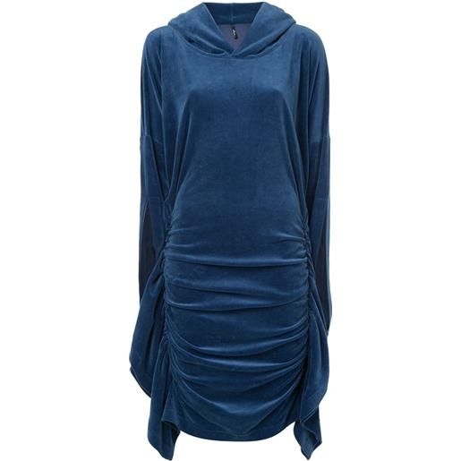 Paula Knorr abito con cappuccio - blu