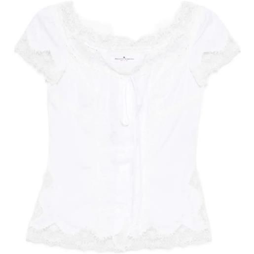 Ermanno Scervino shirt with embroidery