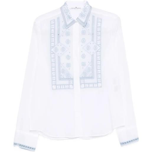 Ermanno Scervino shirt with embroidery