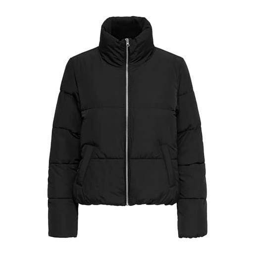 JDY jdynewerica short padded jacket otw noos, giacchetto imbottito donna, nero (schwarz), m