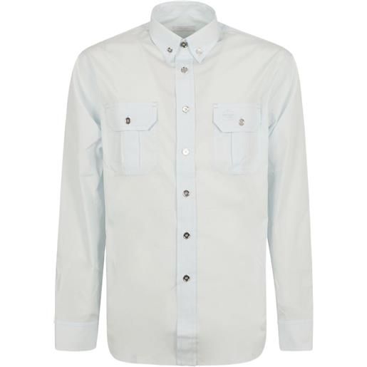 Prada camicia con bottoni - blu