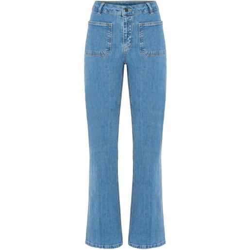 Vanessa Bruno jeans dompay svasati - blu