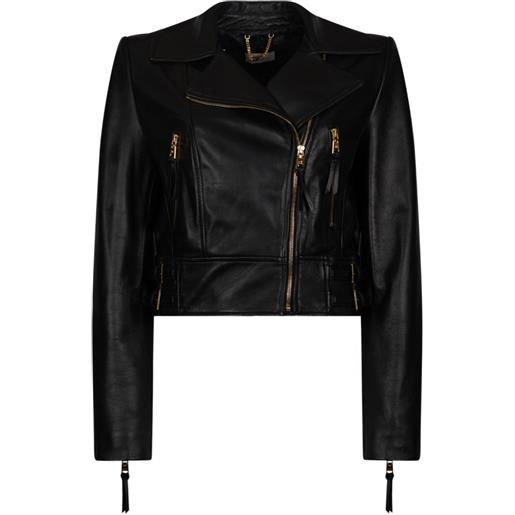 Elisabetta Franchi giacca con zip - nero