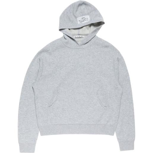 Acne Studios felpa con cappuccio - grigio