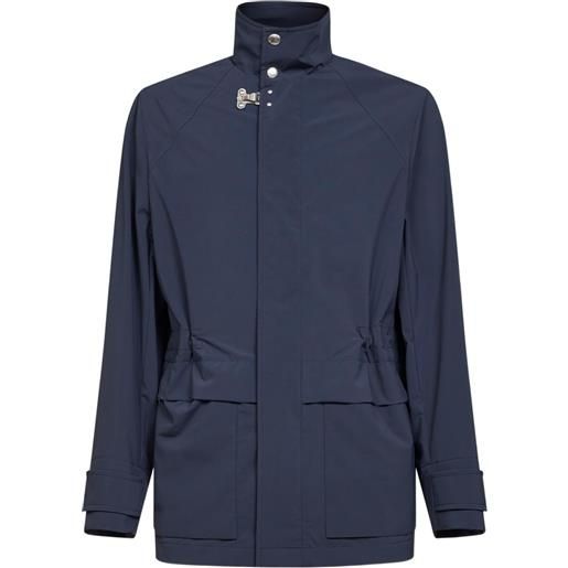 Brunello Cucinelli giacca con tasche applicate - blu