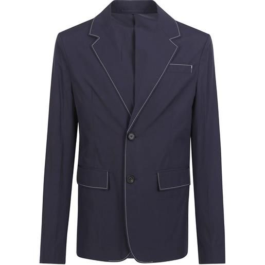 Prada giacca con tasche - blu