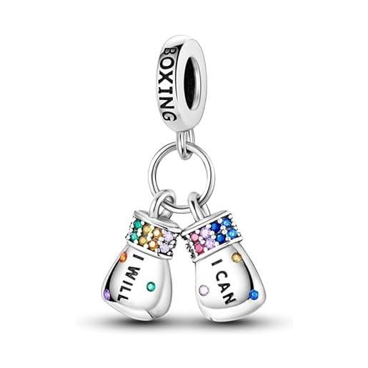GNOCE Cucciolo Di Cane Ciondolo Charm In Argento Sterling 925 "Love My Chihuahua Bead Charms Charm Gioielli Per Tutti I Bracciali Collane Regali Gioielli Per Amanti Degli Animali Donne Ragazze - Foto 7