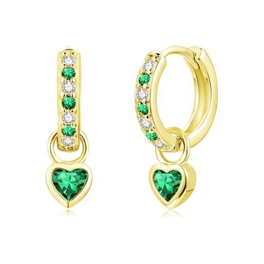 Orecchini pendenti sfera Bronzallure WSBZ00438G