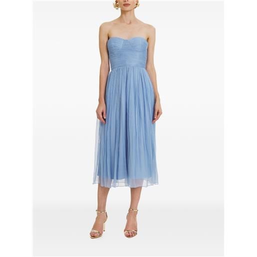 FRAMBOISE abito midi marybella - blu