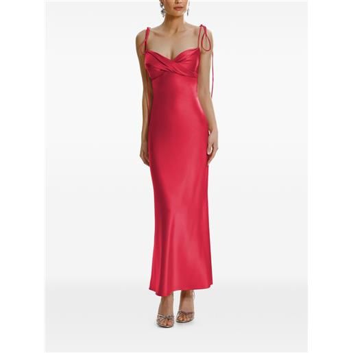 FRAMBOISE abito lungo darren smanicato - rosso