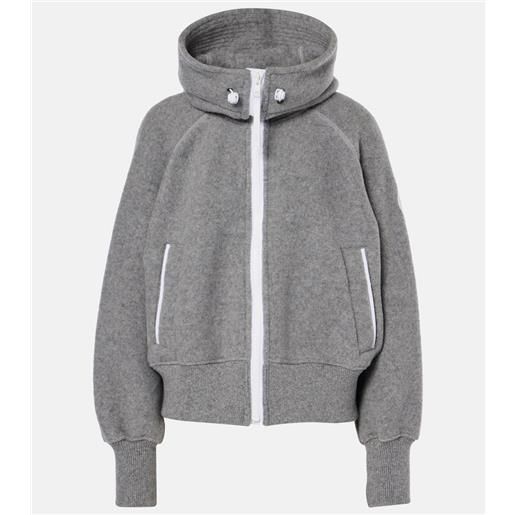 Canada Goose bomber in misto lana