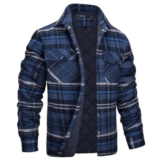 Camicia Casual Uomo In Cotone, Manica Lunga Con Taschino E Risvolti | Tinta Unita, Vestibilità Comoda | Perfetta Per Tutti I Giorni - 6