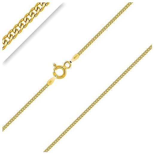 Amberta Collana Catenina Argento 925 – Modello Veneziana Larghezza 2 Mm – Lunghezza 45/55/65 Cm