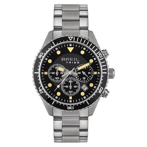 Orologio BREIL uomo ABARTH quadrante nero e cinturino in pelle di