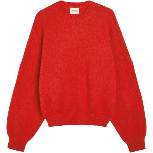 KHAITE maglione girocollo - rosso