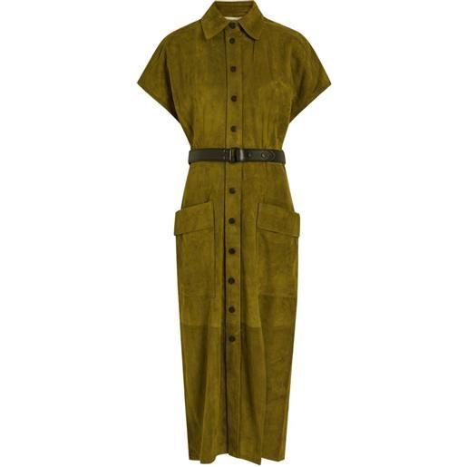 Skiim abito con cintura - verde