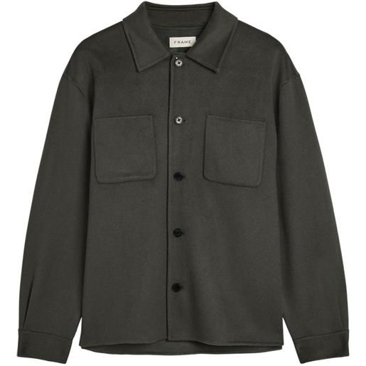 FRAME giacca-camicia con tasche - grigio