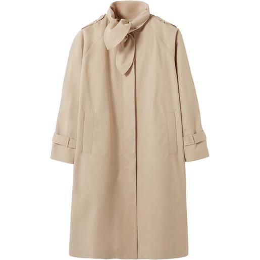 Claudie Pierlot trench con nodo - toni neutri