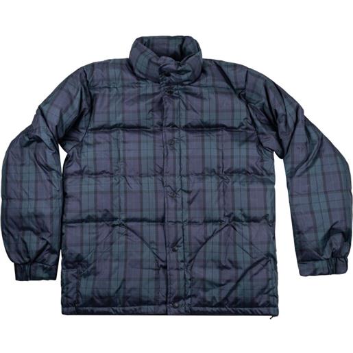 Stüssy giacca-camicia tartan - blu