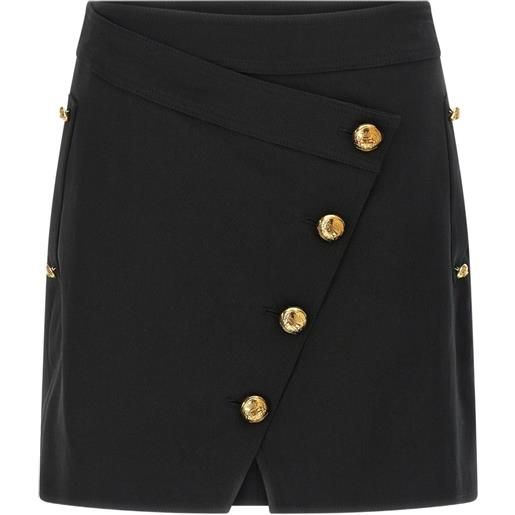 Elisabetta Franchi gonna asimmetrica - nero