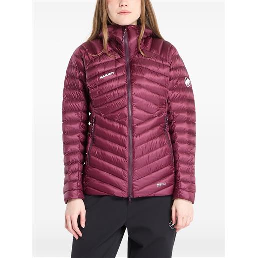 Mammut giacca broad peak in con cappuccio - rosso